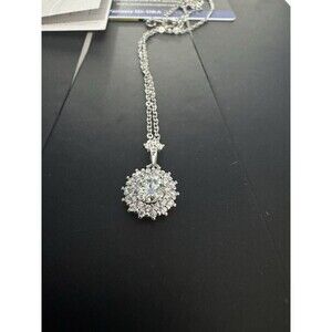 1 carat moissanite pendant/necklace GRA certified.